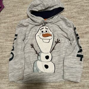 Disney Hoodie with Olaf size 3-4